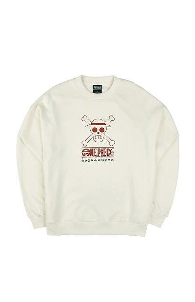 One Piece Crew Neck Sweatshirt