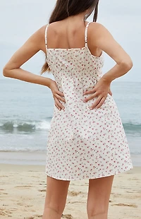 John Galt Floral Ariana Mini Dress