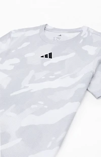 adidas Kids Camo Embroidered Logo T-Shirt