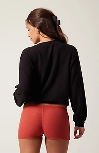 PAC 1980 Active Aspen Waffle Knit Quinn Micro Shorts