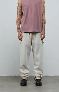 A.R.C. Vintage Khaki Heavyweight Fleece Baggy Sweatpants