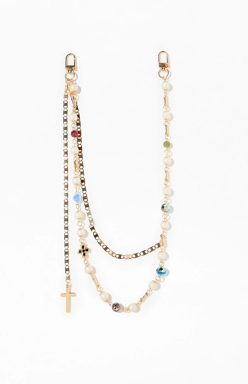 Pacsun Cross Wallet Chain