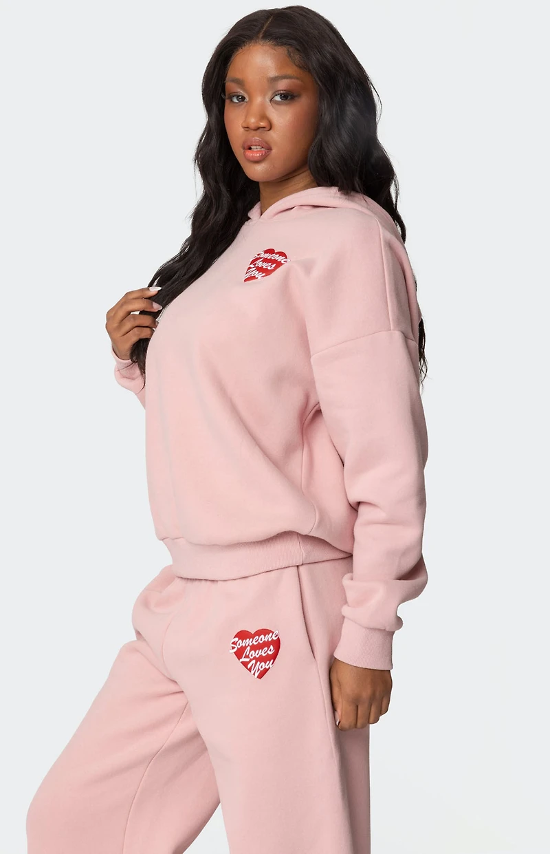 Edikted Someone Loves You Hoodie