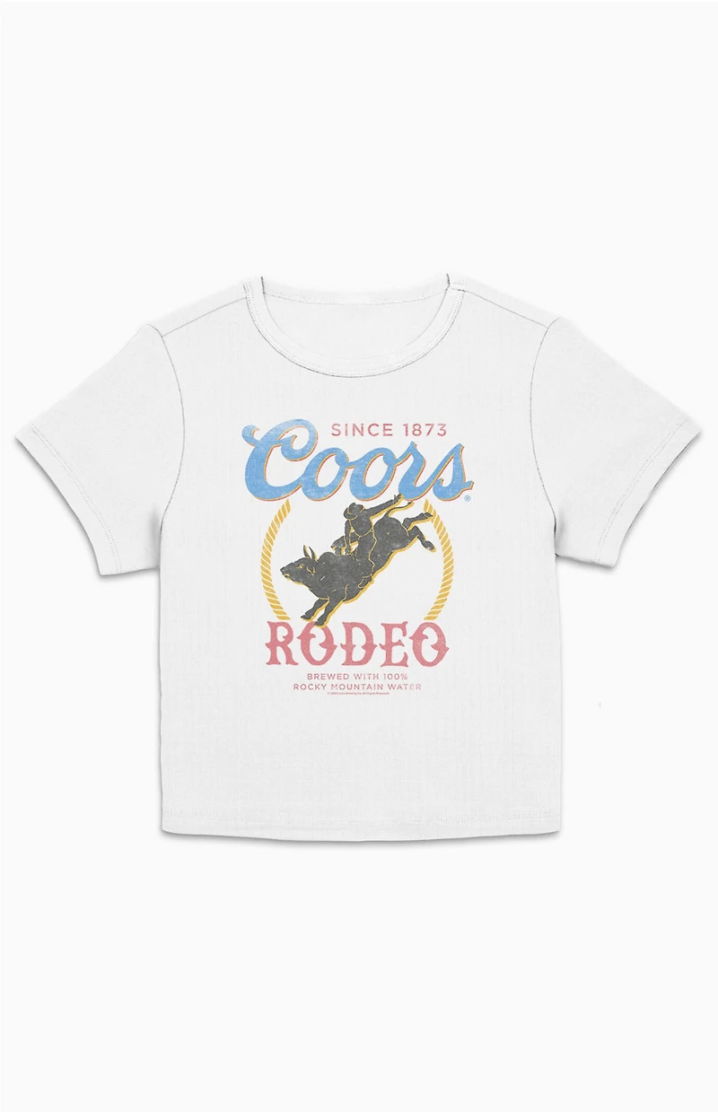 Coors Bright Rodeo Cropped T-Shirt