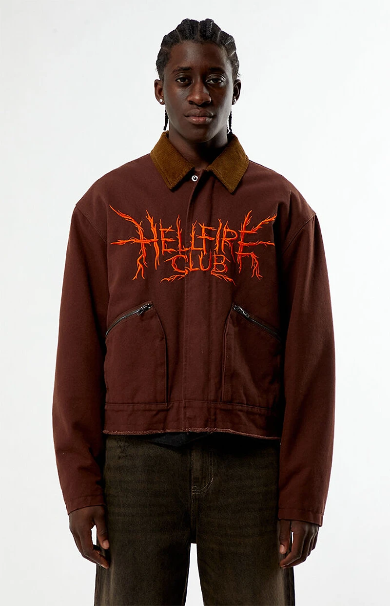 Netflix x Stranger Things Hellfire Lives Garage Jacket