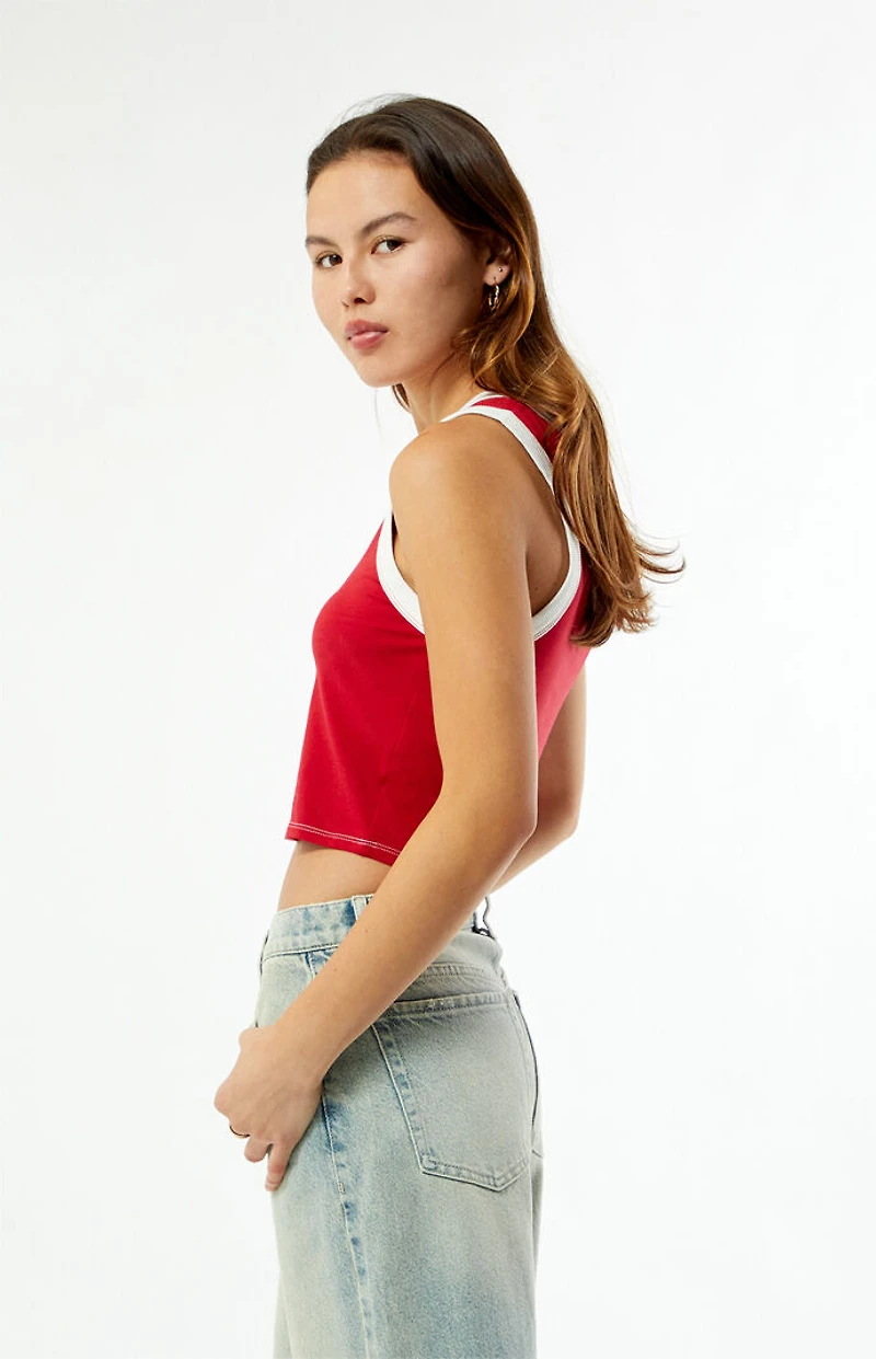 WILD COLLECTIVE x Pacsun USC Trojans Cropped Tank Top