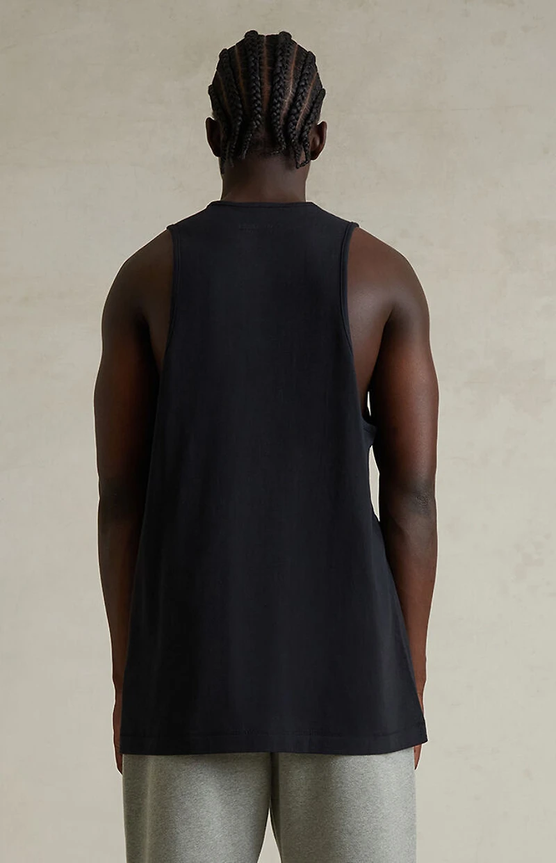 Fear of God ESSENTIALS Jet Black Tank Top
