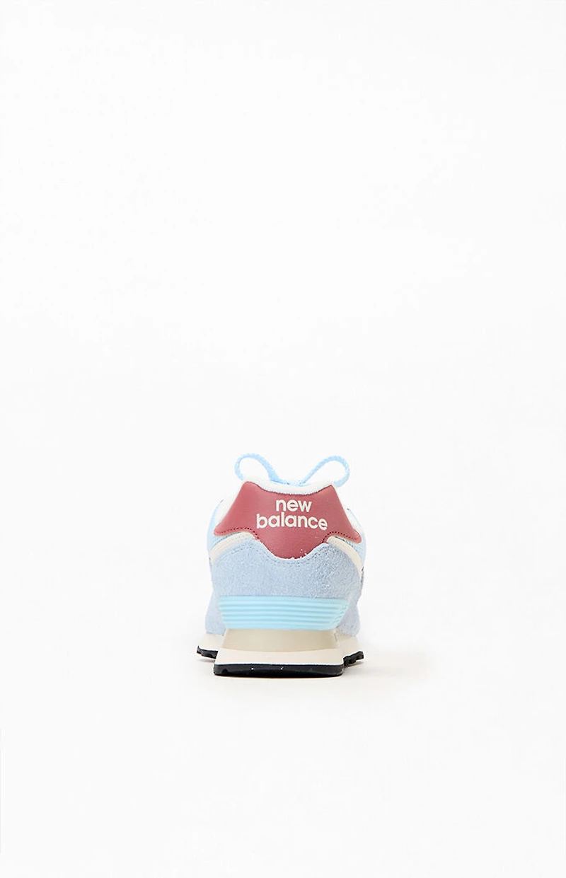 New Balance Burgundy 574 Shoes