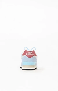 New Balance Burgundy 574 Shoes