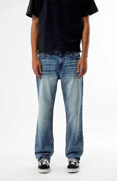 True Religion Ricky Warped Horseshoe Relaxed Straight Jeans