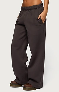 Edikted Basic Girl Wide Leg Sweatpants