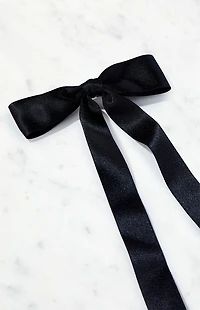 LA Hearts Long Bow Hair Clip