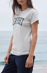 John Galt Light Gray Chloe Newport T-Shirt