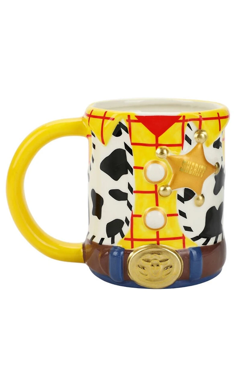 Toy Story Woody Outfit Sculpted Ceramic Mug