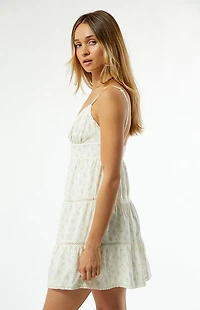 Your Favorite Tiered V-Neck Mini Dress