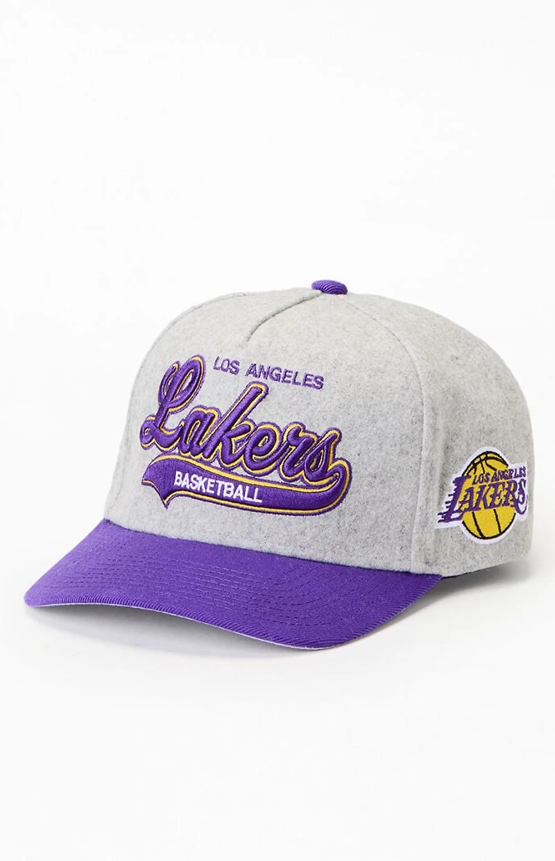 Mitchell & Ness NBA LA Lakers Tail Sweep Pro Snapback Hat