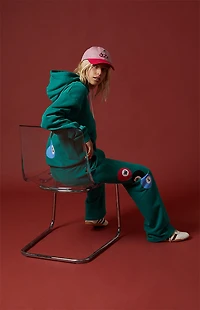 WISH ME LUCK Billiards League Baggy Sweatpants