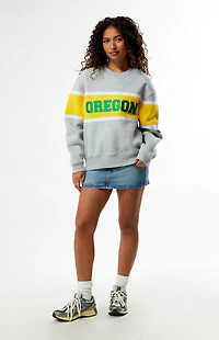 HYPE & VICE Oregon Ducks Classic Crew Neck Sweatshirt