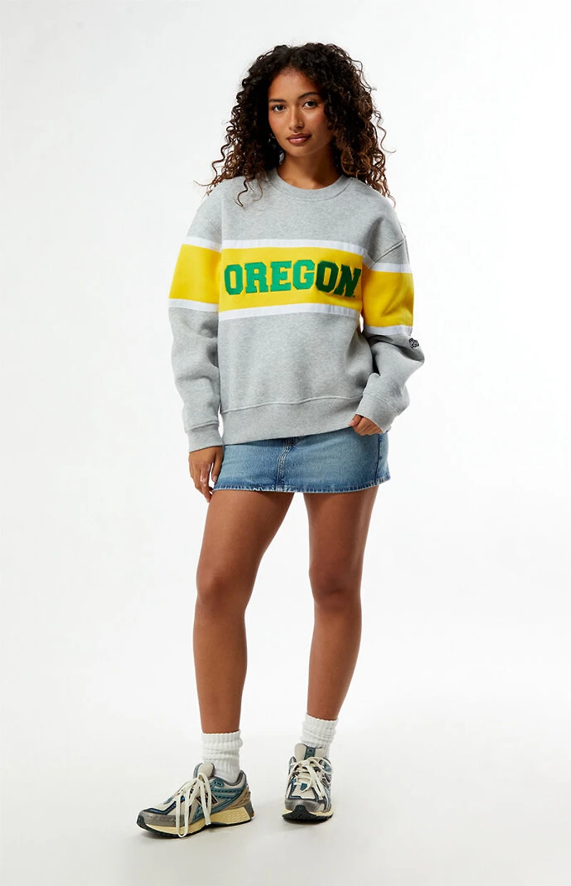 HYPE & VICE Oregon Ducks Classic Crew Neck Sweatshirt