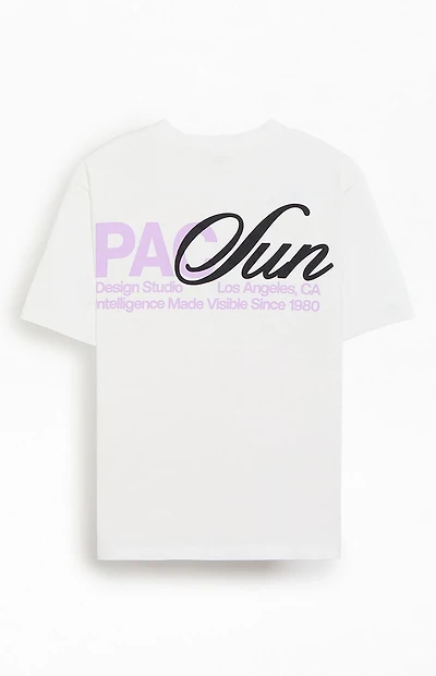 Pacsun White Studio T-Shirt