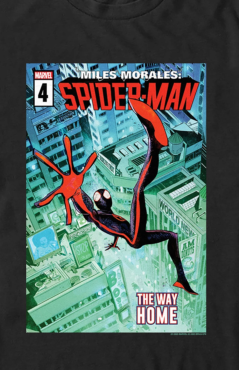 Spider-Man Miles Morales The Way Home T-Shirt