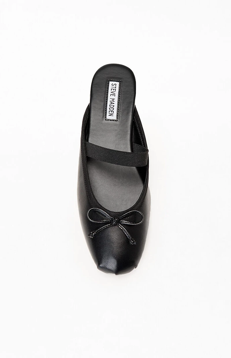 Steve Madden Women's Black Cutesy Ballet Flats
