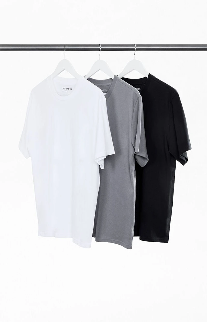 PS Basics 3 Pack Solid Basic Reece T-Shirts