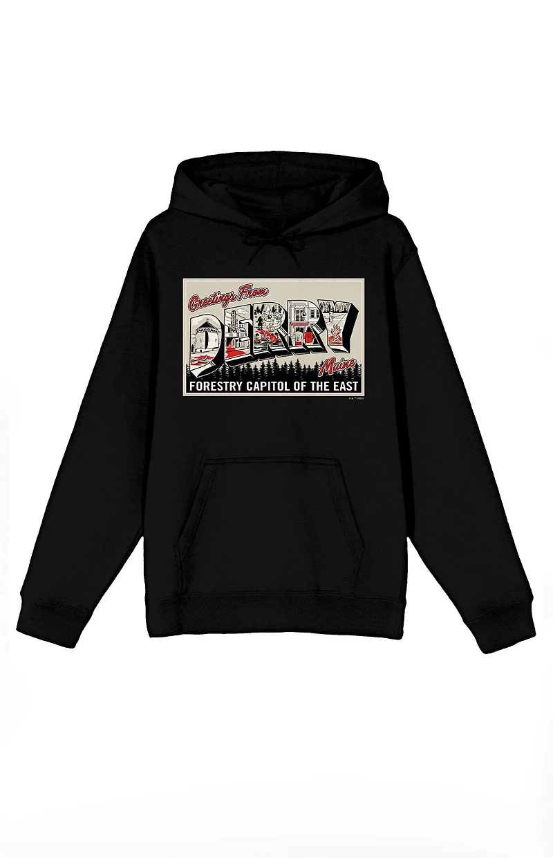 Welcome to Derry Greeting Hoodie
