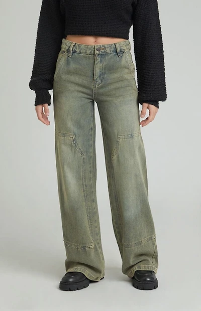 Pacsun Jessie High Waisted Baggy Carpenter Pants