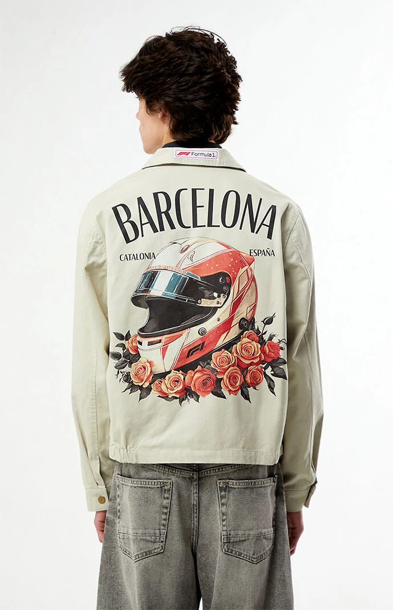 Formula 1 x Pacsun Barcelona Spain Love For The Race Work Jacket