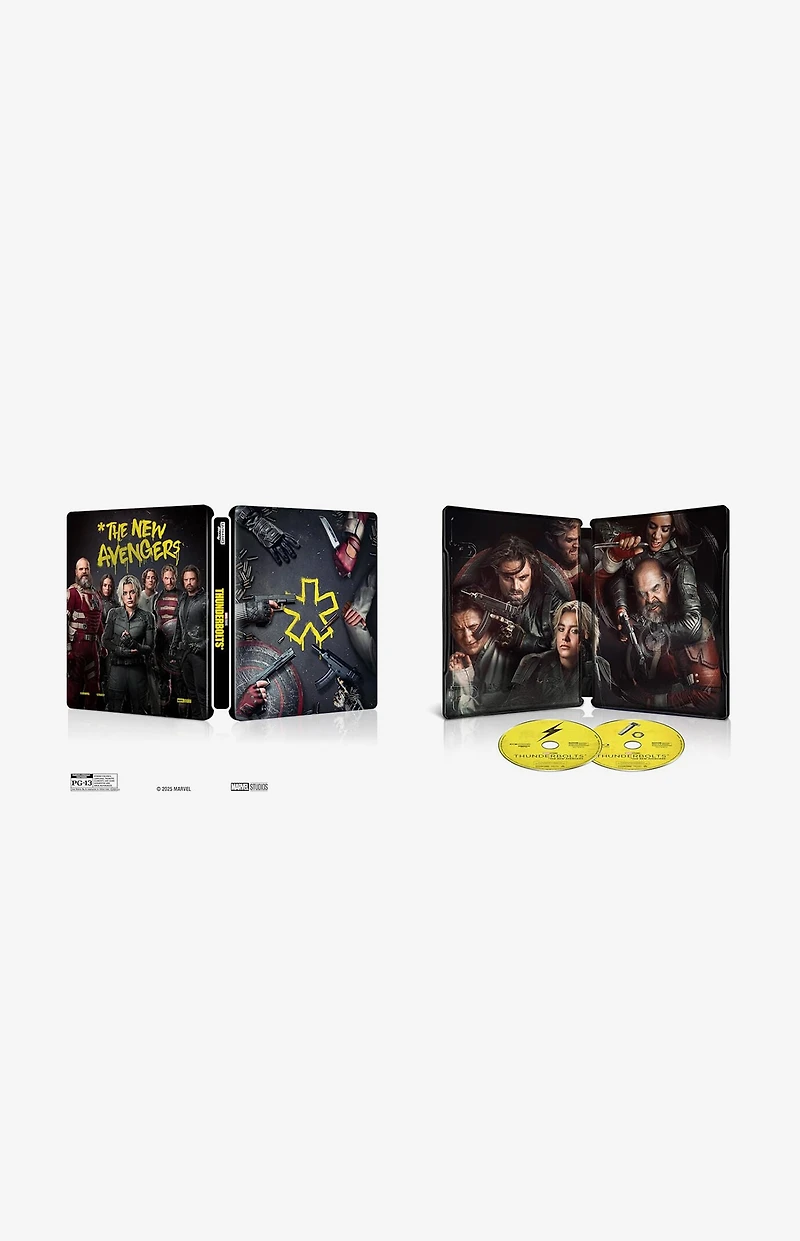 Thunderbolts Limited Edition Steelbook Blu Ray Disc