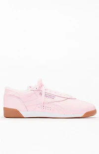 Reebok Women's Pink Freestyle Lo Sneakers