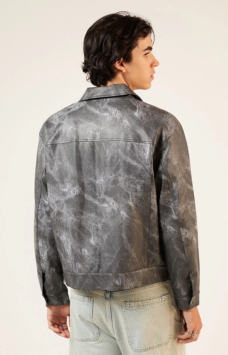 Pacsun Faux Leather Oversized Jacket