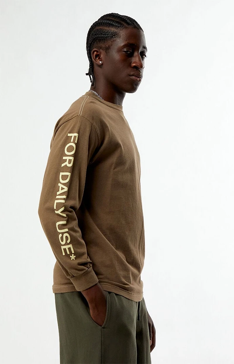 Bricks & Wood For Daily Use Core Logo Long Sleeve T-Shirt