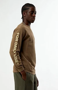 Bricks & Wood For Daily Use Core Logo Long Sleeve T-Shirt