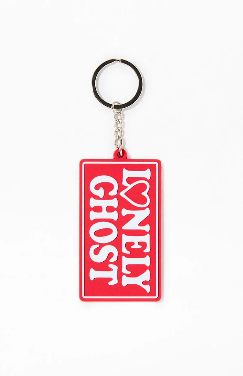 LONELY GHOST Lonely Hearts Keychain