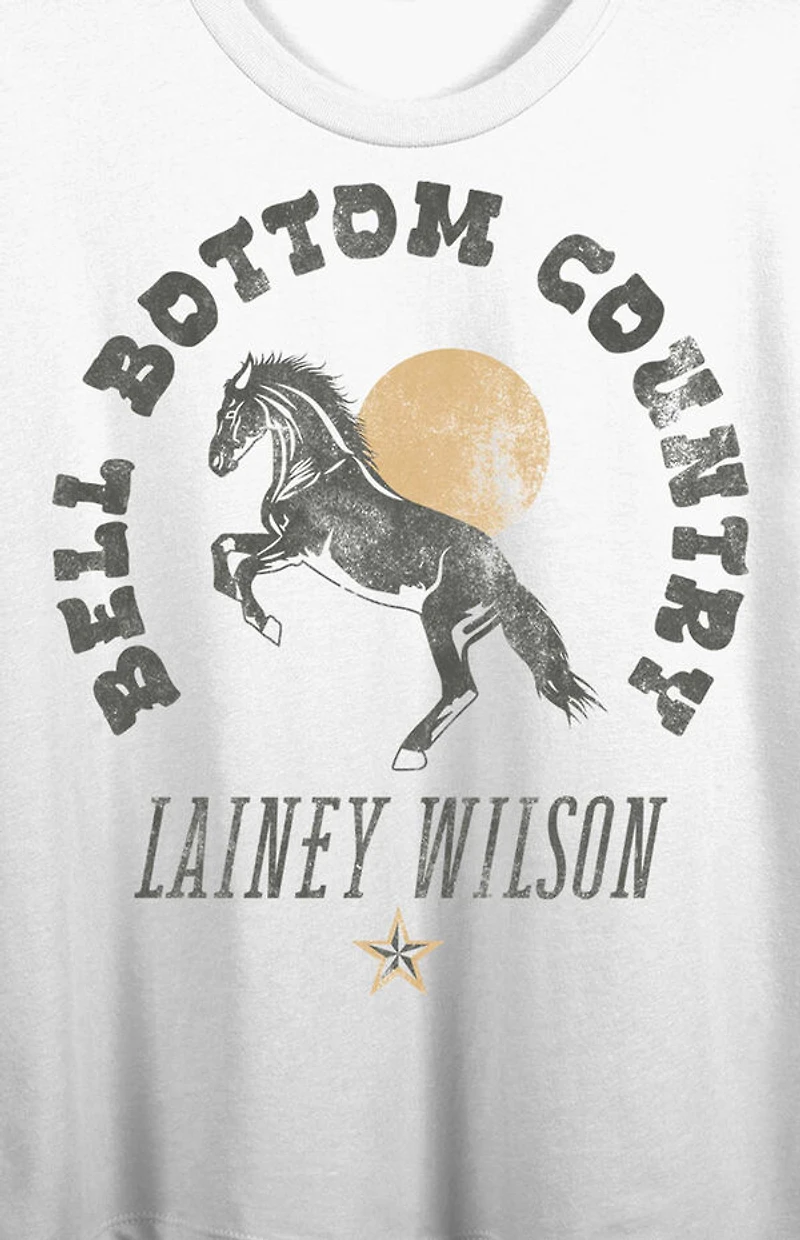 Lainey Wilson Bell Bottom Country Horse Baby T-Shirt