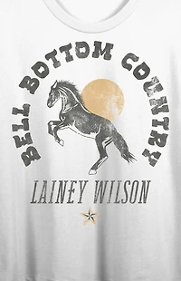 Lainey Wilson Bell Bottom Country Horse Baby T-Shirt