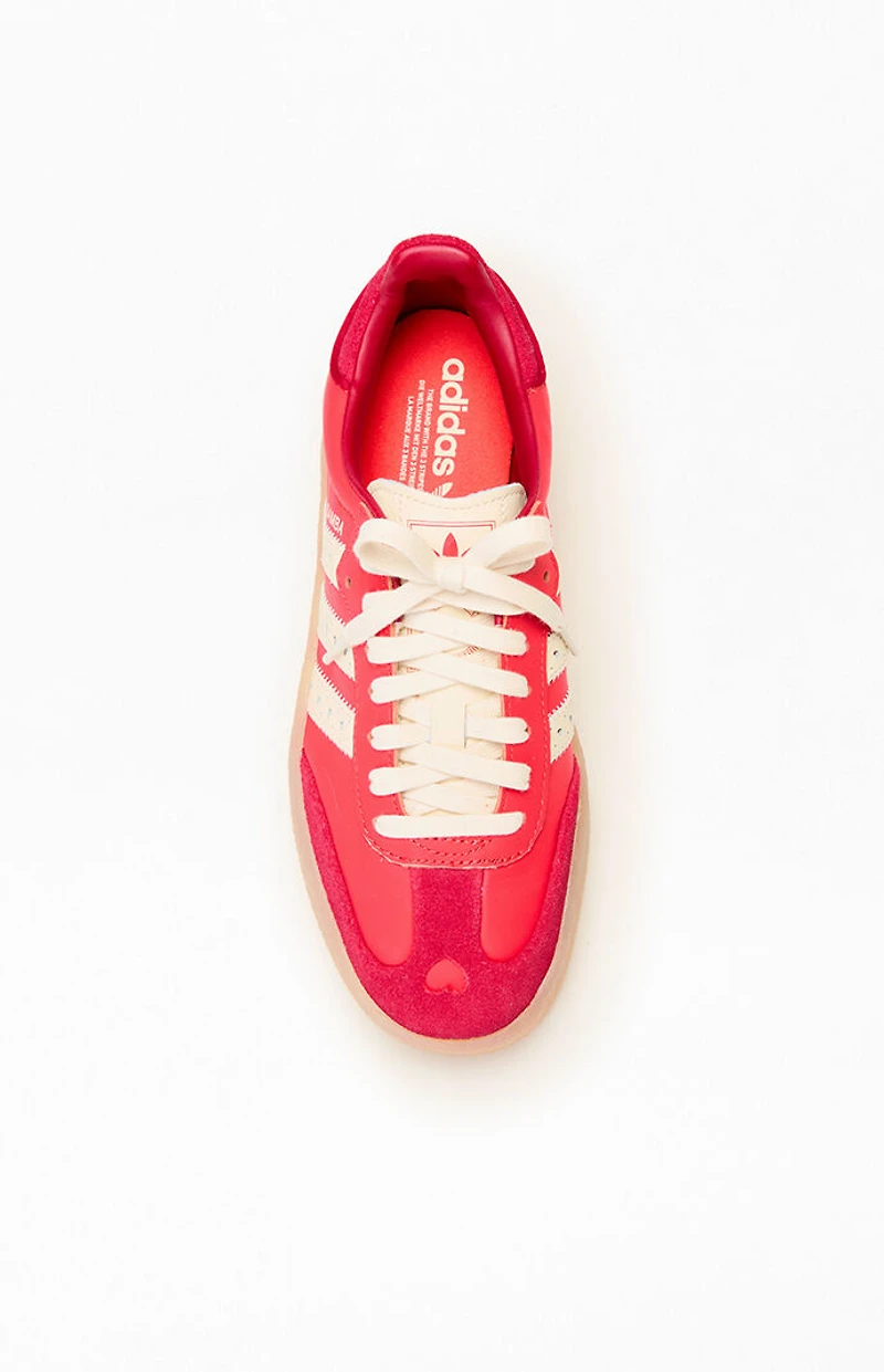 adidas Women's Red Sambae Sneakers
