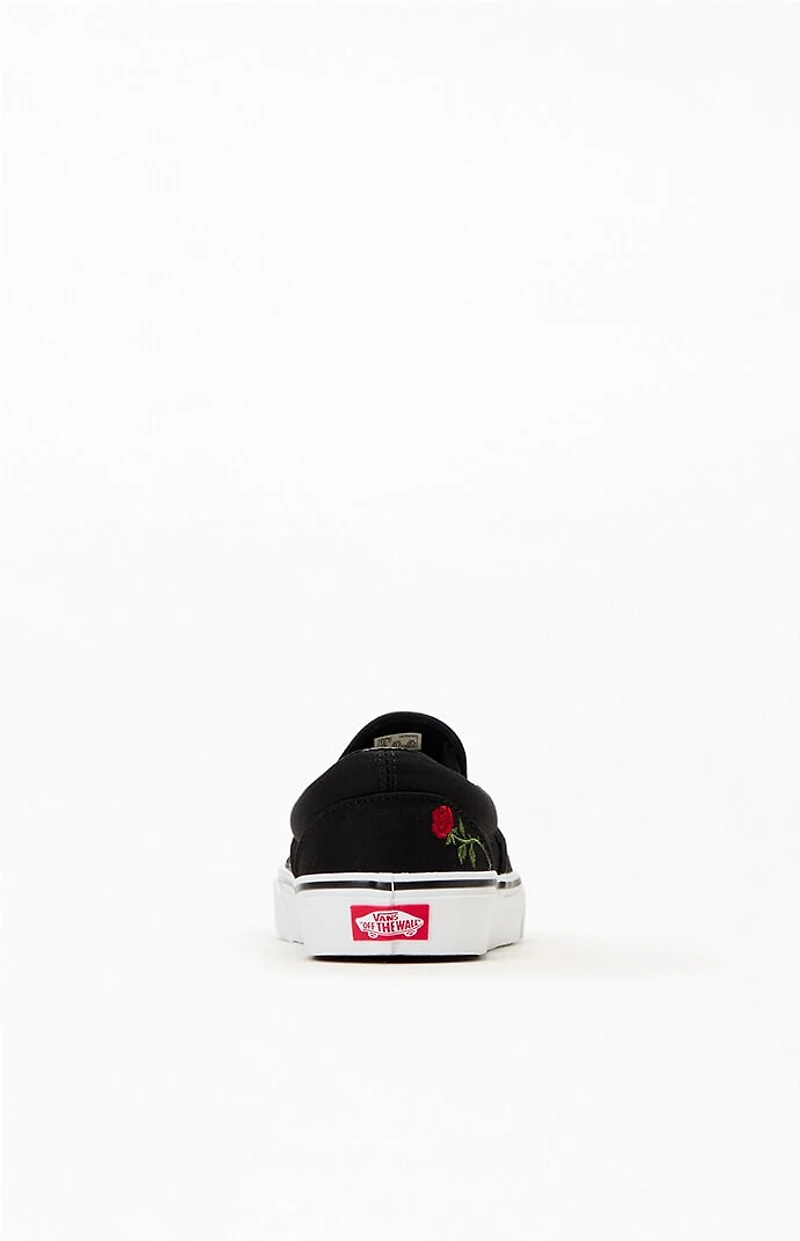 Vans Classic Rose Slip-On Shoes