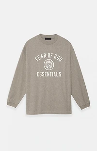 Fear of God ESSENTIALS Heather Grey University Long Sleeve T-Shirt