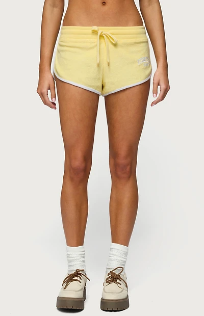 Edikted Madilyn Terry Cloth Shorts