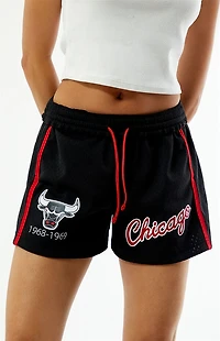 Mitchell & Ness NBA Chicago Bulls Mesh Jump Basketball Shorts