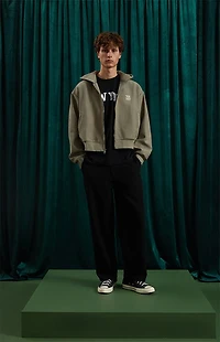 The Met x Pacsun Cropped Full Zip Hoodie