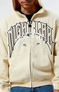 Nightlab Cream London Full Zip Hoodie
