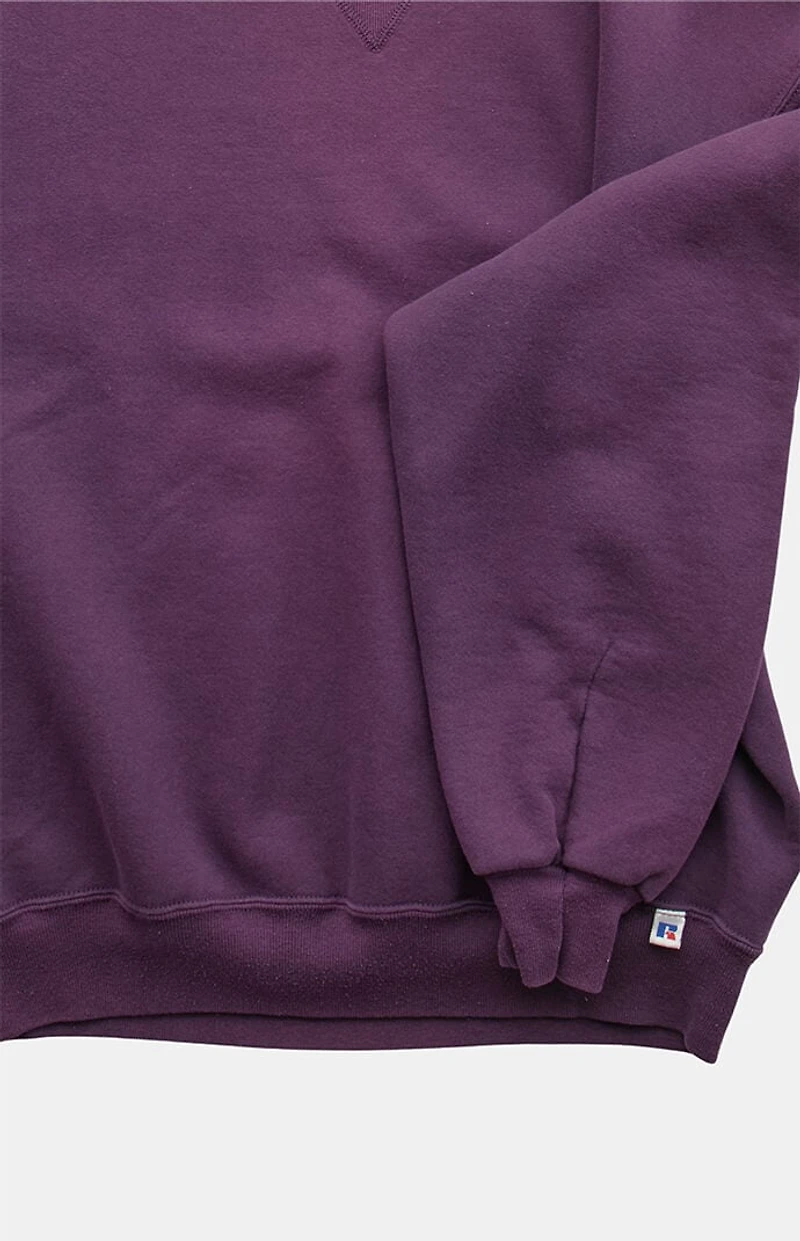 PS VINTAGE Purple '90s Russell Crew Neck Sweatshirt