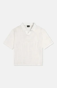 WeSC Johnny Mesh Collar Pullover Shirt