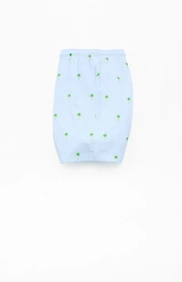 Bermies Palm Stripes Classic Line 5.5" Swim Trunks