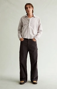 Pacsun Blake Extreme Baggy Pants Corduroy Carpenter Brown