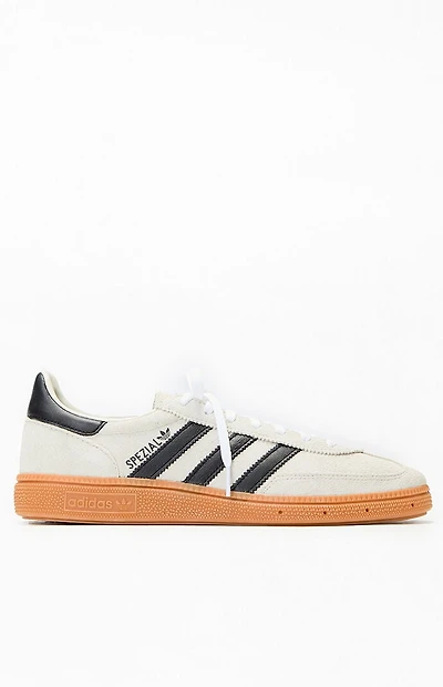 adidas Women's White & Black Handball Spezial Sneakers